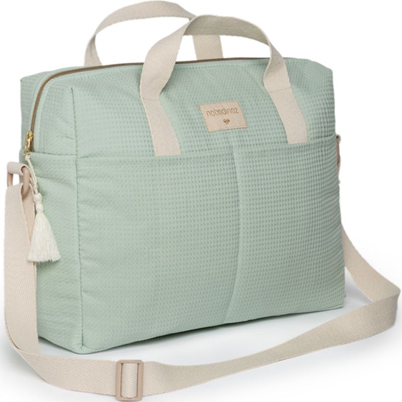 Sac à langer nid d'abeille Gala Aqua Nobodinoz