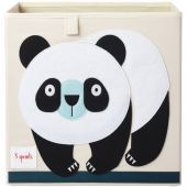 Cube de rangement en tissu Panda