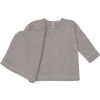 Tee-shirt kimono Sprinkle taupe (0-2 mois)  par Lässig 