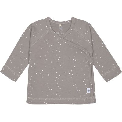 Tee-shirt kimono Sprinkle taupe (0-2 mois)  par Lässig 