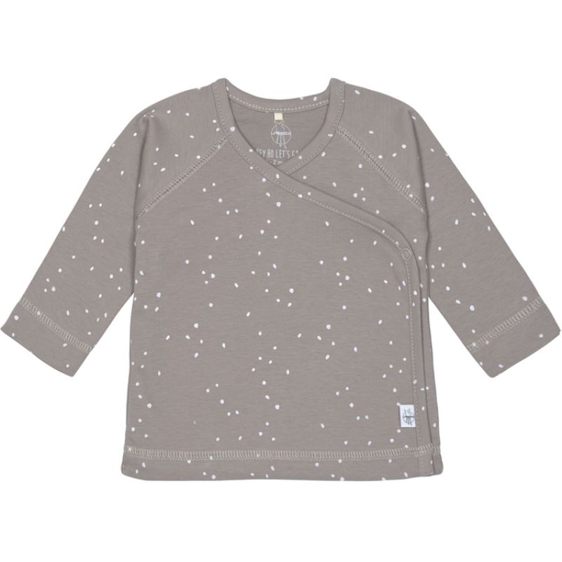 Tee-shirt kimono Sprinkle taupe (0-2 mois) Lässig