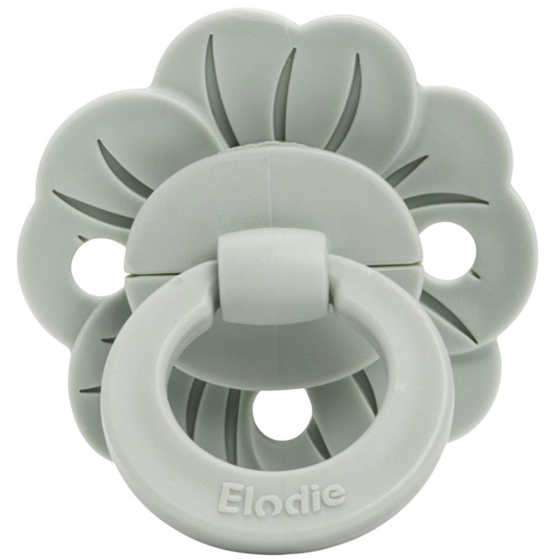 Sucette symétrique en silicone Binky Bloom Mineral Green (3 mois et +) Elodie Details Produit 1