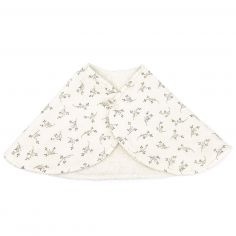 Bavoir d'épaule 2 en 1 Burpy Olive Bloom - Babyshower