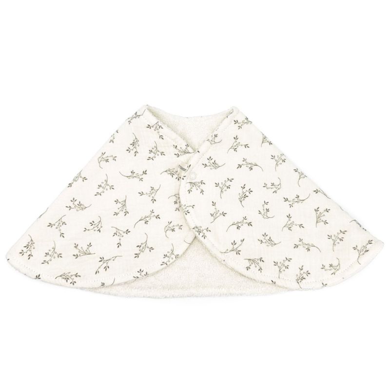 Bavoir d'épaule 2 en 1 Burpy Olive Bloom Babyshower Produit 1