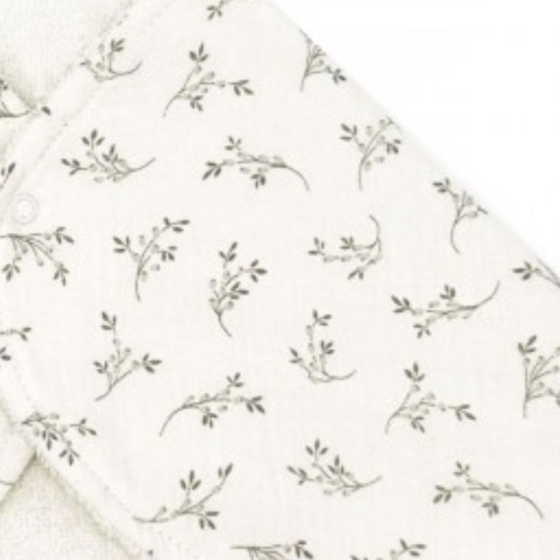 Bavoir d'épaule 2 en 1 Burpy Olive Bloom Babyshower Produit 2