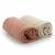 Variation Ecru, marron du produit Lot de 2 draps housses Boaz (70 x 130 cm) de la marque Yunioo