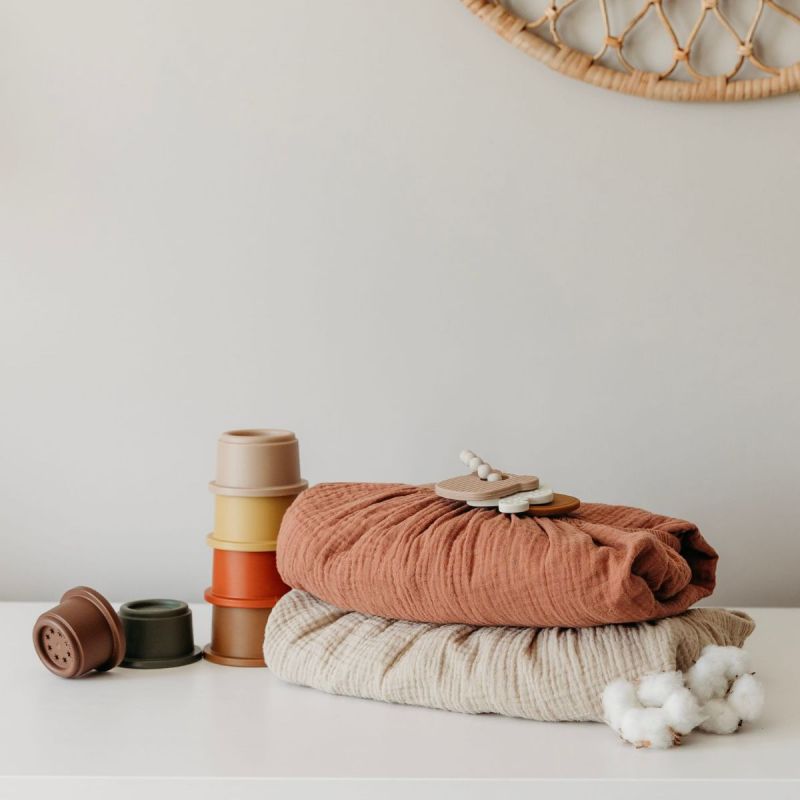 Lot de 2 draps housses Boaz (70 x 130 cm) Yunioo Ambiance 7
