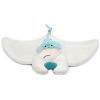 Peluche géante Mantalou la raie manta et son bébé Aqua (67 cm) Les Déglingos Produit 4
