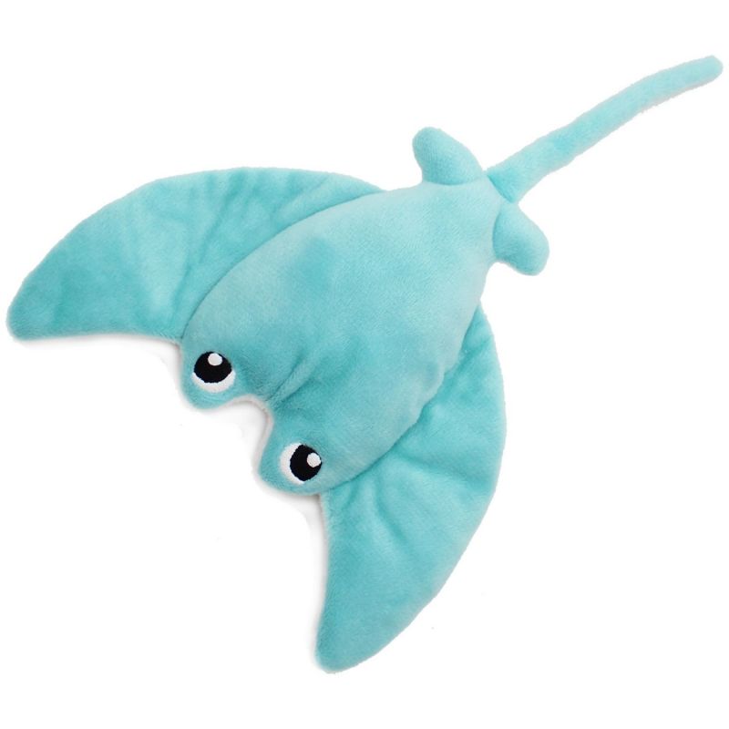 Peluche géante Mantalou la raie manta et son bébé Aqua (67 cm) Les Déglingos Produit 5