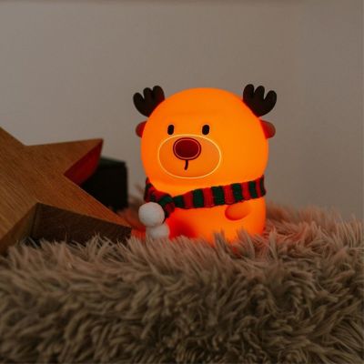 Veilleuse rechargeable Renne de Noël