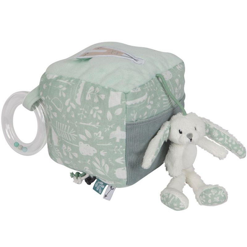 Cube d'activités lapin Adventure mint Little Dutch
