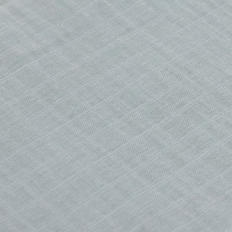 Lot de 3 langes en mousseline Pointillés gris argenté (60 x 60 cm) Lässig Produit 4