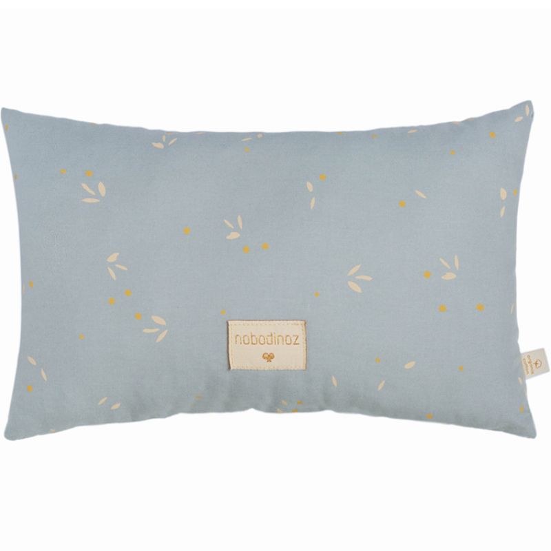 Coussin Laurel Willow Soft Blue (22 x 35 cm) Nobodinoz