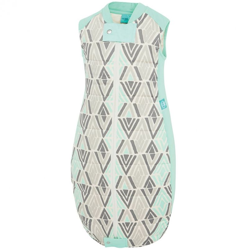 Gigoteuse chaude coton bio Tribal mint TOG 2.5 (105 cm) ErgoPouch