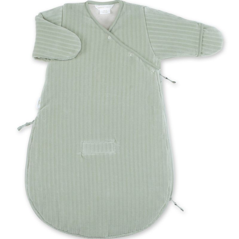 Gigoteuse chaude Magic Bag Pady Velvet Vert de gris TOG 3 (60 cm) Bemini