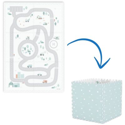 Tapis puzzle 3 en 1 Tiloo Road (120 x 180 cm) Play&Go