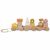 Variation Rose, jaune, orange du produit Train en bois Mrs. Cat de la marque Trixie