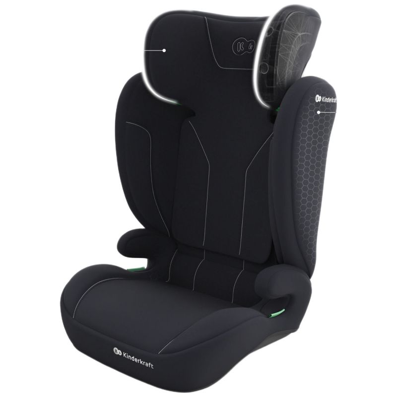 Siège auto évolutif I-Spark 2 Plus i-Size Black (groupe 2-3) Kinderkraft Produit 4