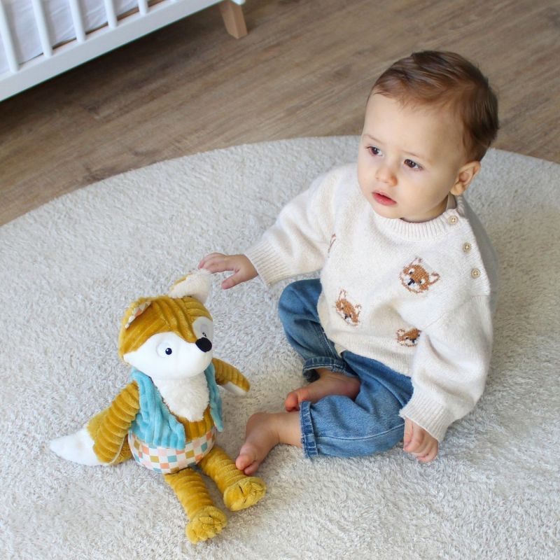 Peluche original Cyranos le Renard (23 cm) Les Déglingos Ambiance 2