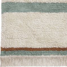 Tapis lavable Lanes vintage blue (140 x 200 cm)