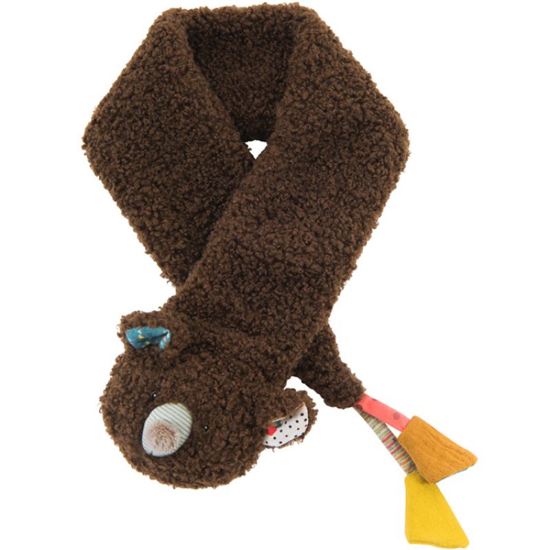 Écharpe fausse fourrure ours Les Jolis trop beaux (6 mois et +) Moulin Roty