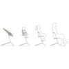 Chaise haute évolutive 4 in 1 Lemo 2 Sand White Cybex Produit 6