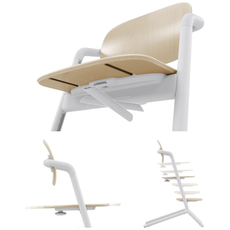 Chaise haute évolutive 4 in 1 Lemo 2 Sand White Cybex Produit 7