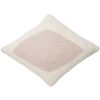 Coussin losange Candy Vanilla rose (30 x 40 cm) - Lorena Canals