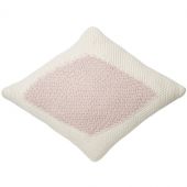 Coussin losange Candy Vanilla rose (30 x 40 cm)