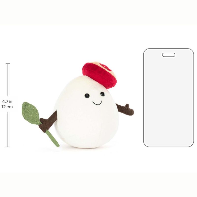 Peluche Amuseable Mozzarella (14 cm) Jellycat Produit 5