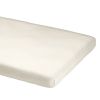 Drap housse en coton bio Ecru (45 x 90 cm) Kadolis Produit 1