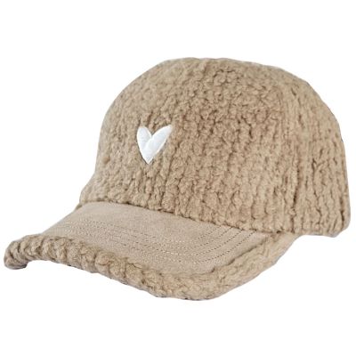 Casquette Love enfant beige Zakuw
