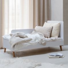 Barrière de lit enfant Blanc (90 cm)