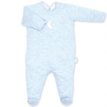 Pyjama léger jersey Bmini bleu clair à points frost (1-3 mois : 50 à 60 cm)  par Bemini