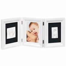 Double Print Frame white  par Baby Art