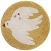 Tapis rond Bohemian Bird Miel (120 cm) Nattiot Produit 1
