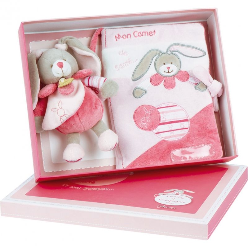 Coffret protège carnet de santé et pantin Célestine  Doudou et Compagnie