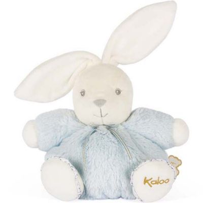 Peluche patapouf lapinou bleu Perle (18 cm) Kaloo
