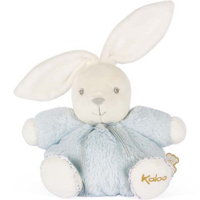 Peluche patapouf lapinou bleu Perle (18 cm) Kaloo