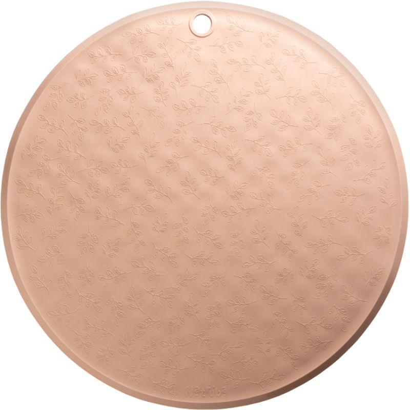 Tapis de bain en hévéa rose - Reconditionné Natruba