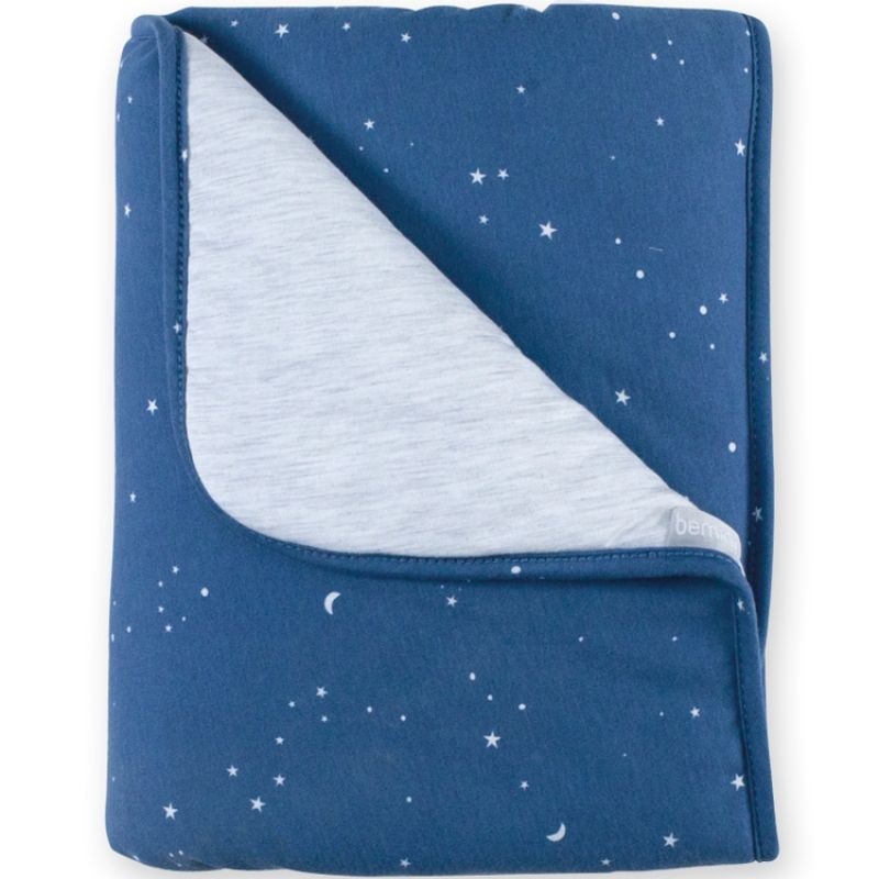 Couverture constellations Stary bleu jean (75 x 100 cm) Bemini