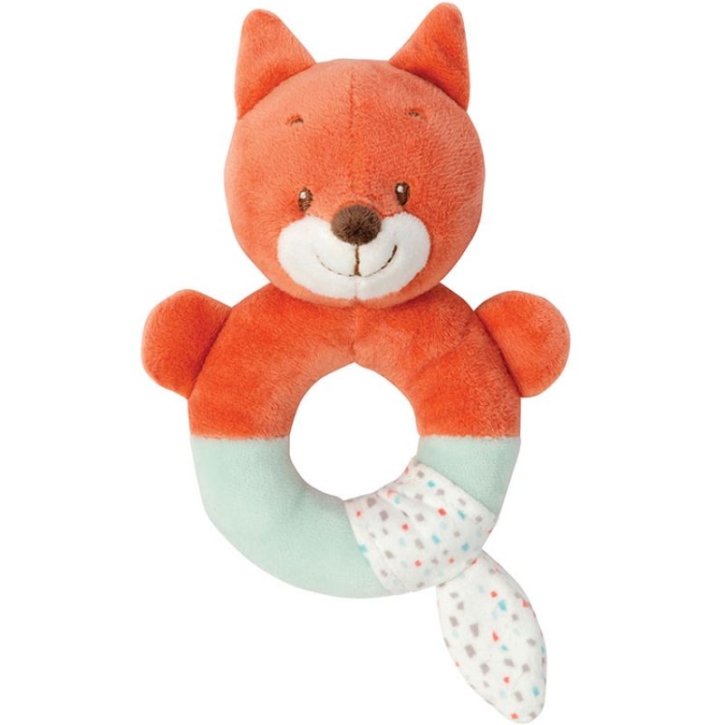 Anneau hochet Oscar le renard Nattou