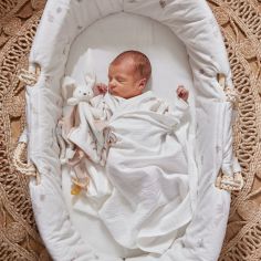 Couffin veloudoux Bali, Moka & Snow