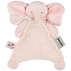 Mini doudou Fanfan l'éléphant Rose (25 cm) - Nattou