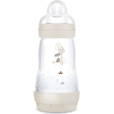 3 biberons Easy Start 260ml Lilas+Lilas+Sable Tétine débit 2 - Reconditionné