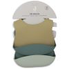 Lot de 2 bavoirs en silicone Jade Shades Jollein Packaging 5