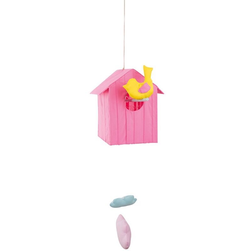 Cabane volante rose (50 cm) L'oiseau bateau