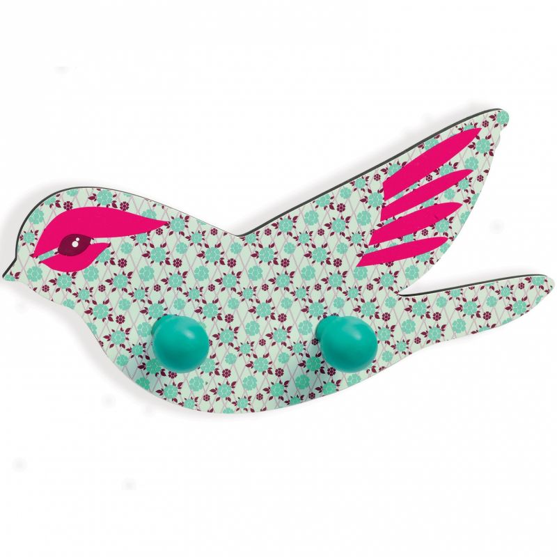 Porte-manteau Oiseau Salomé Djeco