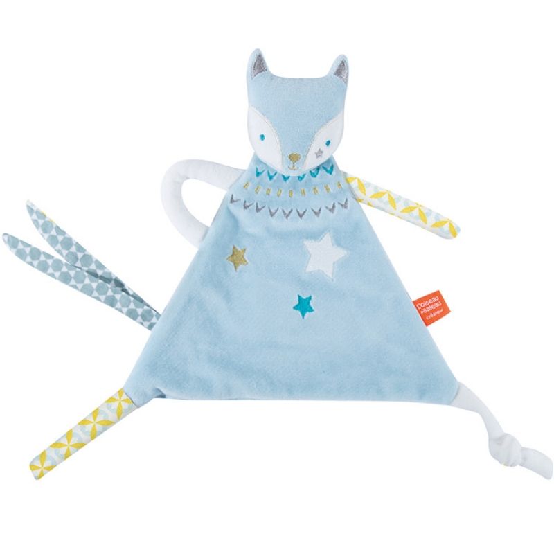 Doudou Z'anepasperdre renard L'oiseau bateau