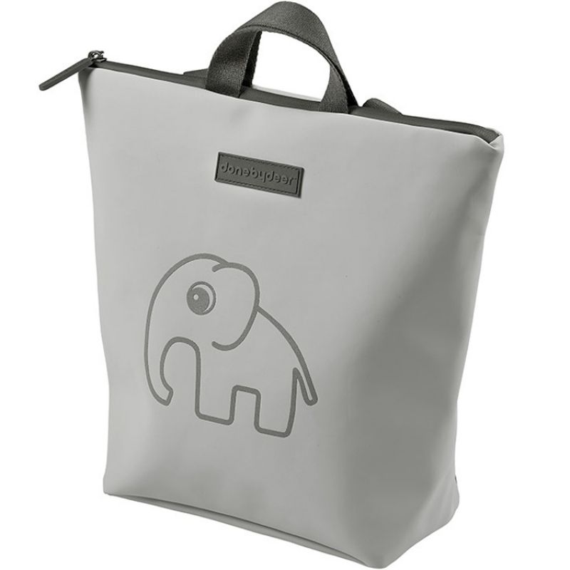 Sac à dos enfant imperméable Elphee éléphant gris Done by Deer